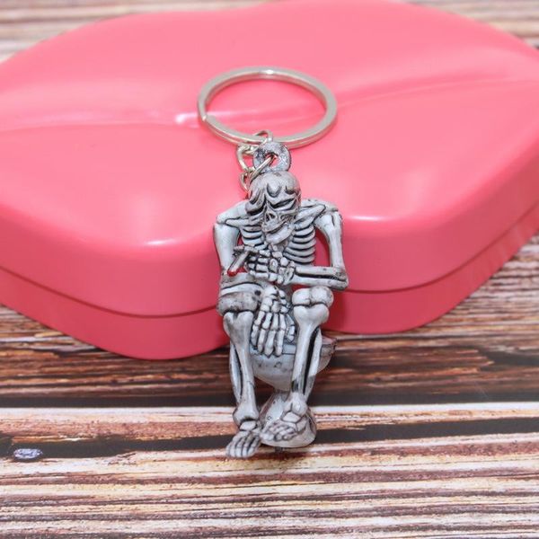 keychains keychain for men keyring cranial death horror fashion simple gift exaggerated punk funny cute pirate skeleton skull, Silver
keychains keychain for men keyring cranial death horror fashion simple gift exaggerated punk funny cute pirate skeleton skull, Silver