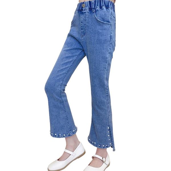 jeans for girl pearls casual style kid's spring autumn children's clothing 6 8 10 12 14, Blue
jeans for girl pearls casual style kid's spring autumn children's clothing 6 8 10 12 14, Blue