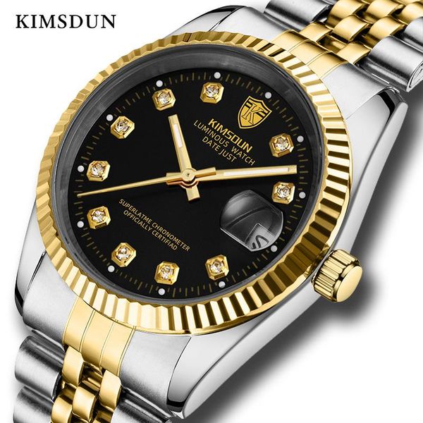 wristwatches classic style men's automatic mechanical watch kimsdun brand fashion business waterproof date stainless steel gold clock, Slivery;brown
wristwatches classic style men's automatic mechanical watch kimsdun brand fashion business waterproof date stainless steel gold clock, Slivery;brown