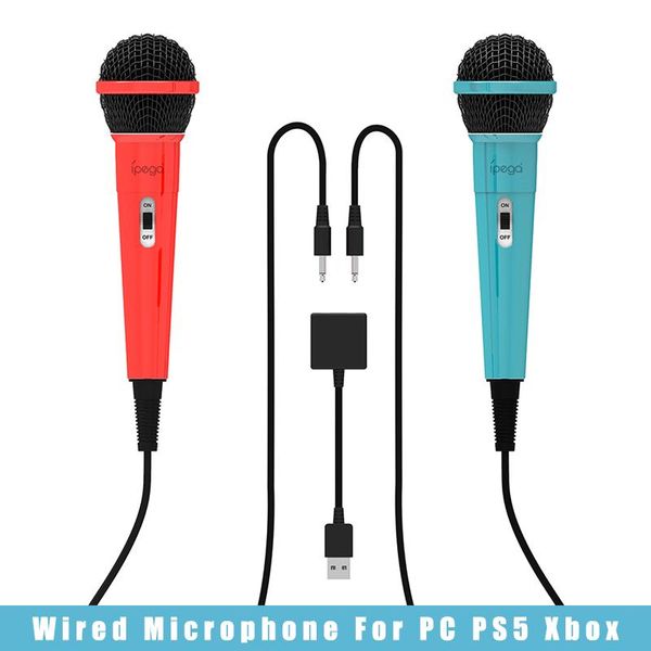 microphones 2pcs wired microphone for pc ps4 ps5 xbox one 3.5mm mic ns switch game controller gaming with dual jack 
microphones 2pcs wired microphone for pc ps4 ps5 xbox one 3.5mm mic ns switch game controller gaming with dual jack