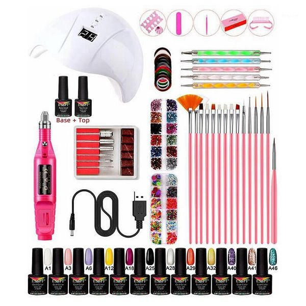 nail set 36w uv led lamp dryer with 12pcs gel polish kit soak off manicure tools electric drill for tools1
nail set 36w uv led lamp dryer with 12pcs gel polish kit soak off manicure tools electric drill for tools1