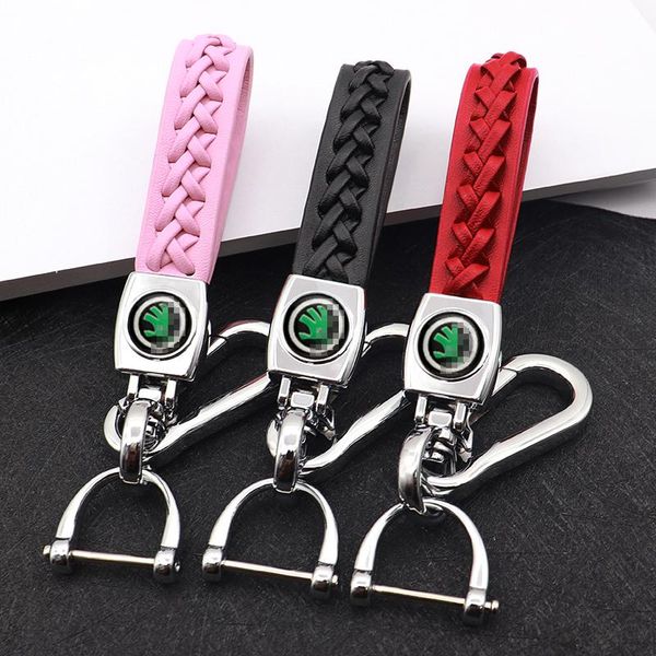 keychains car accessories fashion leather braided rope keychain for skoda- citigo fabia scala octavia rapid superb kamiq kodiaq, Silver
keychains car accessories fashion leather braided rope keychain for skoda- citigo fabia scala octavia rapid superb kamiq kodiaq, Silver