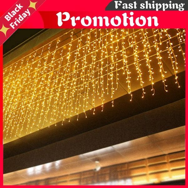 strings 4/12m icicle string lights christmas fairy outdoor decoration droop 0.6m led curtain year wedding party garland light
strings 4/12m icicle string lights christmas fairy outdoor decoration droop 0.6m led curtain year wedding party garland light