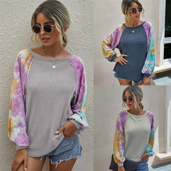 women's t-shirt casual print women t-shirts 2021 autumn fashion o-neck lantern sleeve loose, White
women's t-shirt casual print women t-shirts 2021 autumn fashion o-neck lantern sleeve loose, White