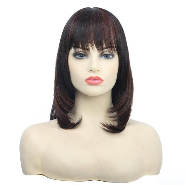 synthetic wigs silky straight wig heat resistant for women fiber hair gluless cosplay daily use, Black
synthetic wigs silky straight wig heat resistant for women fiber hair gluless cosplay daily use, Black
