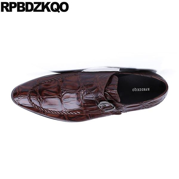 dress shoes monk strap snake skin crocodile pointed toe alligator office italian python leather italy snakeskin men with buckled, Black
dress shoes monk strap snake skin crocodile pointed toe alligator office italian python leather italy snakeskin men with buckled, Black