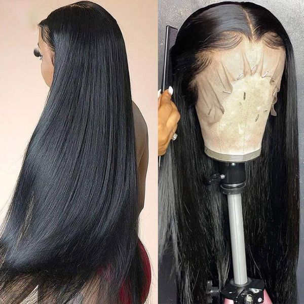 13x4 lace front human hair wigs straight long pre plucked natural brazilian glueless remy for women 150% vrvogue1, Black;brown
13x4 lace front human hair wigs straight long pre plucked natural brazilian glueless remy for women 150% vrvogue1, Black;brown
