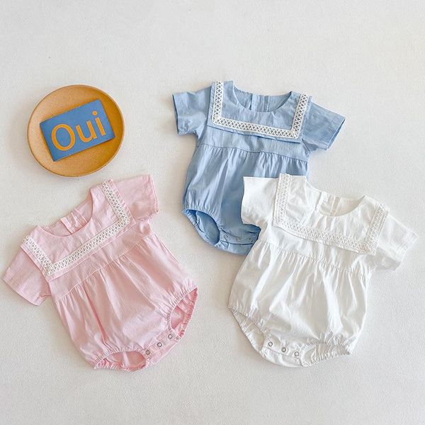 rompers born baby sailor bodysuits clothes for infant kids bebes girls solid onesie summer short sleeve toddler 2pcs outfits set, Blue
rompers born baby sailor bodysuits clothes for infant kids bebes girls solid onesie summer short sleeve toddler 2pcs outfits set, Blue