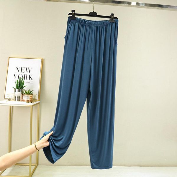 men's sleepwear modal cotton spring/summer plus fat size comfortable thin pants sports wide leg home pajamas can be worn outsid, Black;brown
men's sleepwear modal cotton spring/summer plus fat size comfortable thin pants sports wide leg home pajamas can be worn outsid, Black;brown