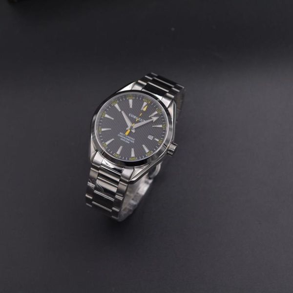 wristwatches 41mm waterproof clock miyota automatic relogio masculino calendar black dial sapphire glass men watch luxury brand, Slivery;brown
wristwatches 41mm waterproof clock miyota automatic relogio masculino calendar black dial sapphire glass men watch luxury brand, Slivery;brown