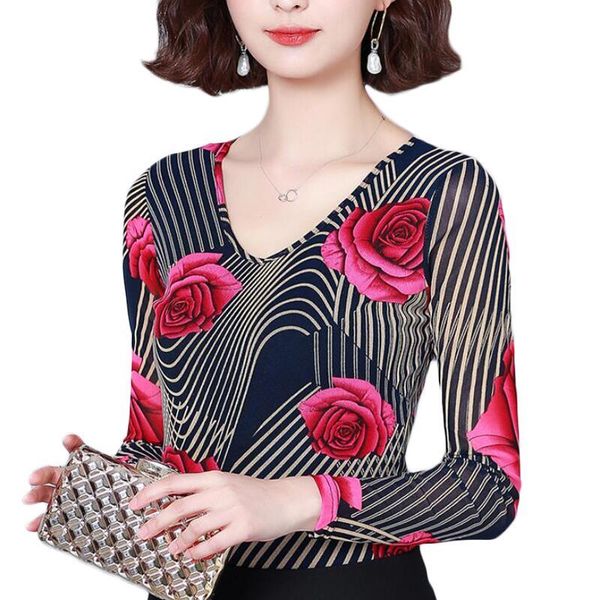 women's blouses & shirts long sleeve v-neck lace blouse women korean fashion print shirt casual plus size blusas mujer, White
women's blouses & shirts long sleeve v-neck lace blouse women korean fashion print shirt casual plus size blusas mujer, White