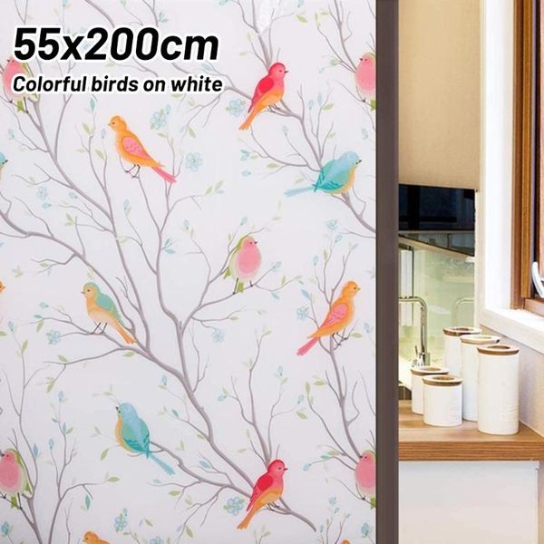 other home decor colorful bird window film static privacy uv blocking heat glass for adhesive stickers
other home decor colorful bird window film static privacy uv blocking heat glass for adhesive stickers