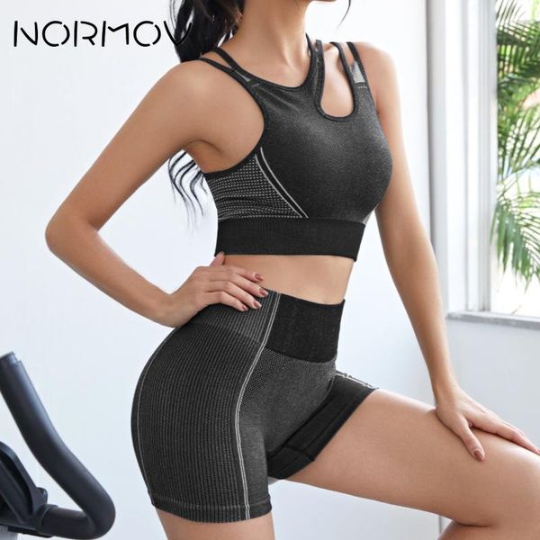 yoga outfit normov 2 pieces set seamless stripe high waist shorts women sports bra gym two piece workout suit 2021
yoga outfit normov 2 pieces set seamless stripe high waist shorts women sports bra gym two piece workout suit 2021