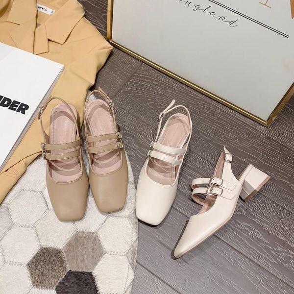 sandals closed toe 2021 women's all-match mary jane clear heels med ladies shoes summer buckle strap suit female beige fashi, Black
sandals closed toe 2021 women's all-match mary jane clear heels med ladies shoes summer buckle strap suit female beige fashi, Black