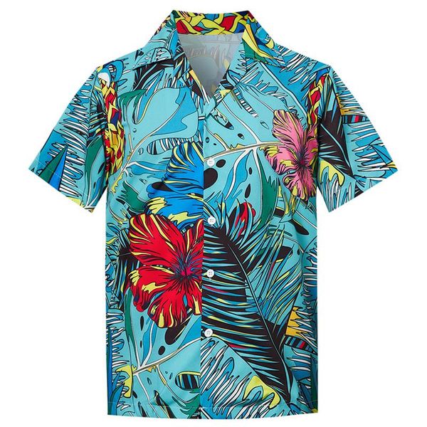 men's casual shirts 2021 hawaii floral print blouse shirt men short sleeve beach harajuku buttons male streetwear, White;black
men's casual shirts 2021 hawaii floral print blouse shirt men short sleeve beach harajuku buttons male streetwear, White;black