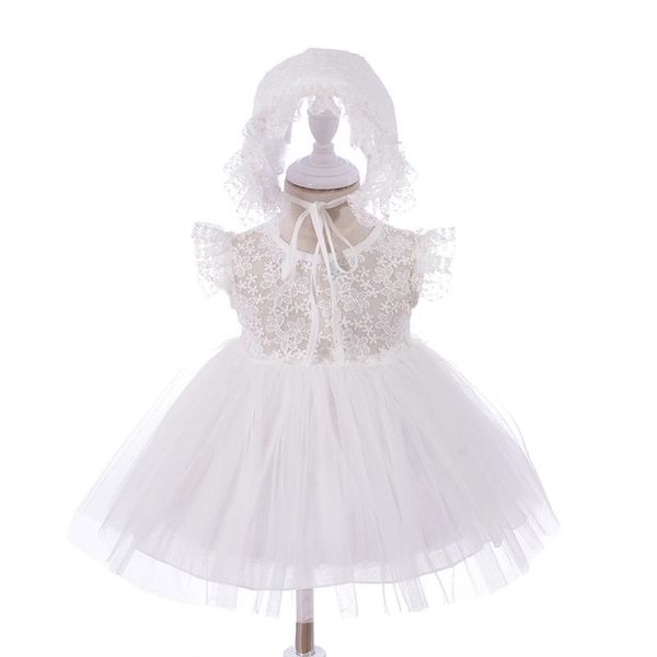 clothing sets born baby girl dress infant girls wedding baptism 100% cotton dress+cap kids 2pcs set clothes dresses, White
clothing sets born baby girl dress infant girls wedding baptism 100% cotton dress+cap kids 2pcs set clothes dresses, White