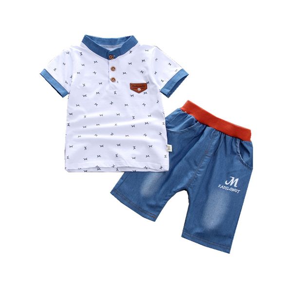 summer new boys clothing set baby boy cotton printed short-sleeved t-shirt + shorts sets 2pcs kids clothes, White
summer new boys clothing set baby boy cotton printed short-sleeved t-shirt + shorts sets 2pcs kids clothes, White