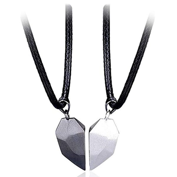 pendant necklaces 2pcs heart stone magnetic bracelets couple for women men lovers attractive magnet bracelet necklace set, Silver
pendant necklaces 2pcs heart stone magnetic bracelets couple for women men lovers attractive magnet bracelet necklace set, Silver
