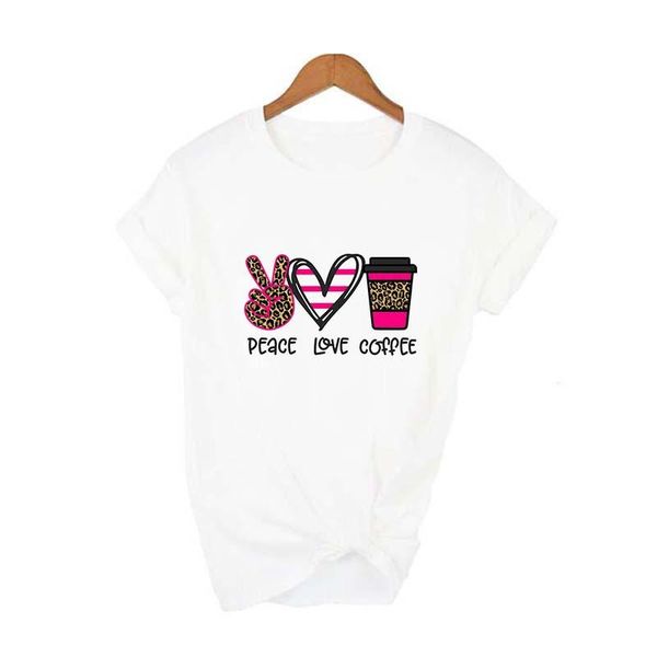 women's t-shirt leopard peace love coffee t shirt casual o-neck summer female tee shirts women fashion woman 2021 tshirt, White
women's t-shirt leopard peace love coffee t shirt casual o-neck summer female tee shirts women fashion woman 2021 tshirt, White