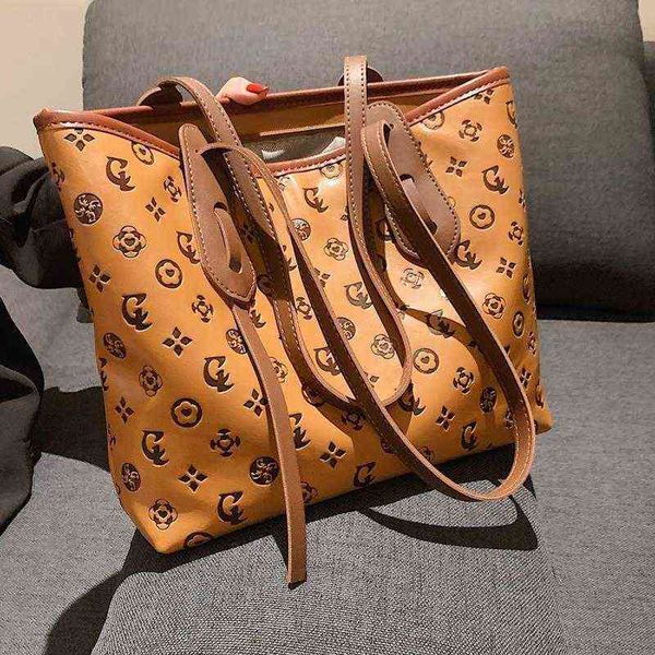 high sense, large capacity, bag, women's 2021 foreign style, versatile shoulder summer texture tote bag
high sense, large capacity, bag, women's 2021 foreign style, versatile shoulder summer texture tote bag