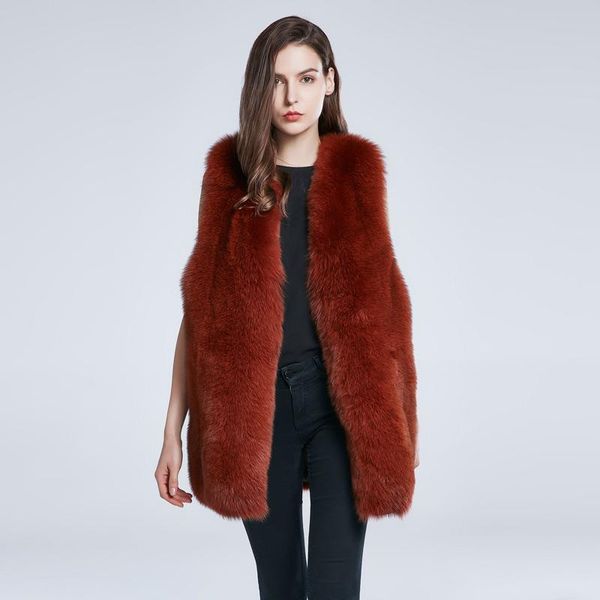 women's fur & faux real natural coat vest winter and autumn whole skin warm 2021 stitching zhm-75c, Black
women's fur & faux real natural coat vest winter and autumn whole skin warm 2021 stitching zhm-75c, Black