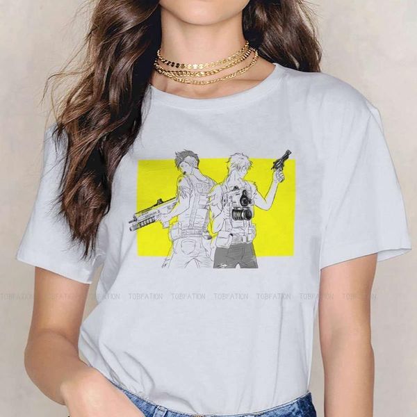 women's t-shirt fighting women shirts banana fish manga oversized kawaii vintage female top, White
women's t-shirt fighting women shirts banana fish manga oversized kawaii vintage female top, White