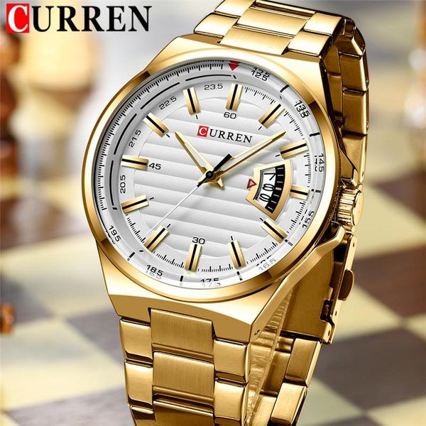 wristwatches curren sport men watch gold military business waterproof male clock stainless steel quartz man wristwatch 8375, Slivery;brown
wristwatches curren sport men watch gold military business waterproof male clock stainless steel quartz man wristwatch 8375, Slivery;brown