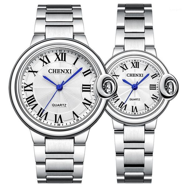 couple watches for lovers gift fashion creative watch men women stainless steel waterproof quartz lover 2021 wristwatches, Slivery;brown
couple watches for lovers gift fashion creative watch men women stainless steel waterproof quartz lover 2021 wristwatches, Slivery;brown