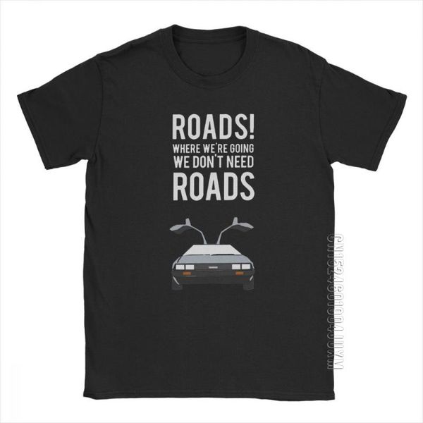 men's t-shirts back to the future t shirts roads man's time machine shirt amazing cotton short sleeve tee crew neck, White;black
men's t-shirts back to the future t shirts roads man's time machine shirt amazing cotton short sleeve tee crew neck, White;black