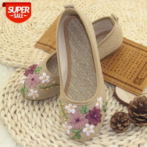 women casual ballet flats embroidery vintage round toe cotton fabric slip on ladies flat shoes chaussures femme loafers moccasin #at8j
women casual ballet flats embroidery vintage round toe cotton fabric slip on ladies flat shoes chaussures femme loafers moccasin #at8j