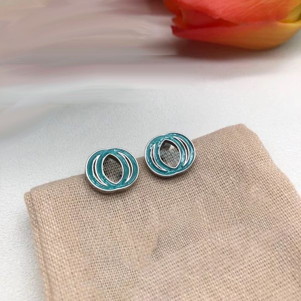 2022 brand original jewelry designer stud earrings new enamel women's personalized high-end accessories, Golden;silver
2022 brand original jewelry designer stud earrings new enamel women's personalized high-end accessories, Golden;silver