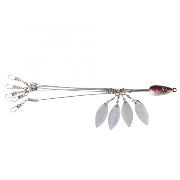 fishhook fishing hook set 5 arms umbrella rig bass bait lures (green) barbed tool hooks
fishhook fishing hook set 5 arms umbrella rig bass bait lures (green) barbed tool hooks