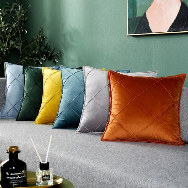 cushion/decorative pillow luxury art embroidery plaid cushion cover velvet case for home sofa bedroom chair car throw pillowcases
cushion/decorative pillow luxury art embroidery plaid cushion cover velvet case for home sofa bedroom chair car throw pillowcases
