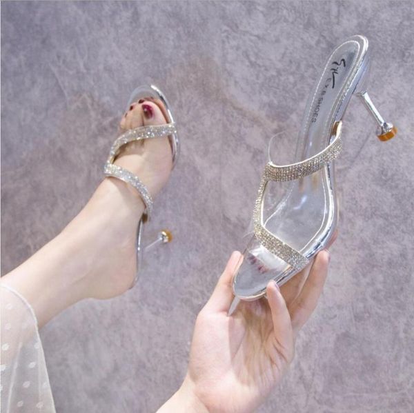 sandals transparent pvc string bead rhinestone shoes women open toe summer shiny beach slippers outside dress party 2021, Black
sandals transparent pvc string bead rhinestone shoes women open toe summer shiny beach slippers outside dress party 2021, Black