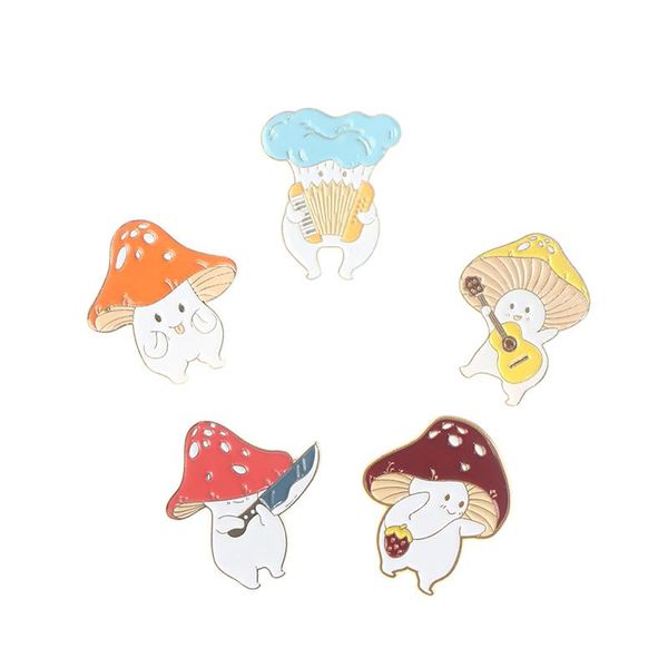 pins, brooches cartoon cute mushroom enamel pin custom funny guitar accordion bag lapel badge plant jewelry gift for kids friends, Gray
pins, brooches cartoon cute mushroom enamel pin custom funny guitar accordion bag lapel badge plant jewelry gift for kids friends, Gray