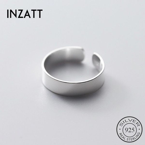 cluster rings inzareal 925 sterling silver glossy adjustable ring for fashion woman party fine jewelry minimalist hiphop accessories, Golden;silver
cluster rings inzareal 925 sterling silver glossy adjustable ring for fashion woman party fine jewelry minimalist hiphop accessories, Golden;silver