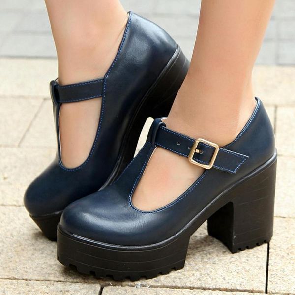 dress shoes t-strap buckle strap solid mary janes platform women woman casual spring autumn pumps large size 34-46, Black
dress shoes t-strap buckle strap solid mary janes platform women woman casual spring autumn pumps large size 34-46, Black