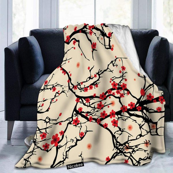 flannel fleece blanket spring pattern cherry blossoms throw blankets for bed couch chair and sofa
flannel fleece blanket spring pattern cherry blossoms throw blankets for bed couch chair and sofa