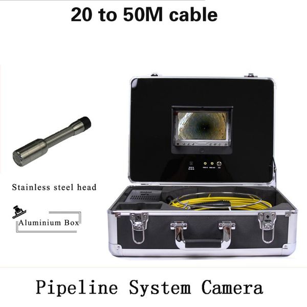 industry pipe system inspection camera underwater pipeline endoscope sewer 20-50m 7 inch display video recorder ip cameras
industry pipe system inspection camera underwater pipeline endoscope sewer 20-50m 7 inch display video recorder ip cameras
