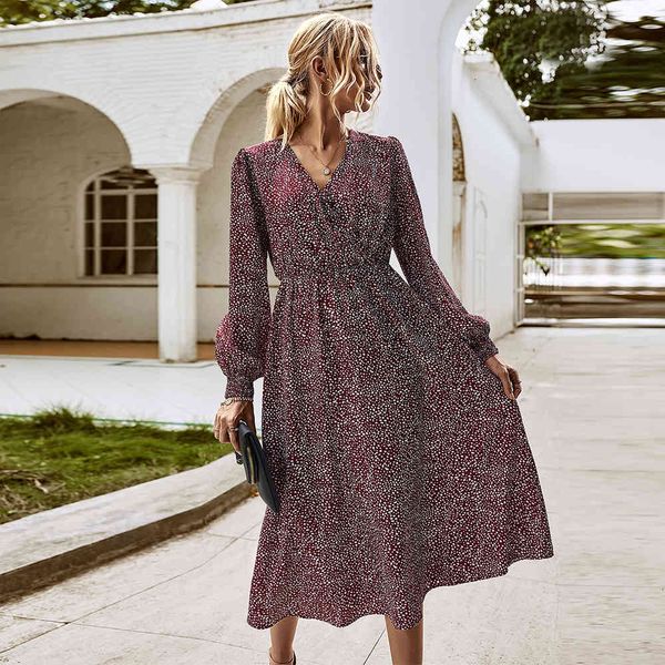 casual dresses fall women floral print boho long sleeve v neck midi dress ladies elegant vestidos bft6, Black;gray
casual dresses fall women floral print boho long sleeve v neck midi dress ladies elegant vestidos bft6, Black;gray