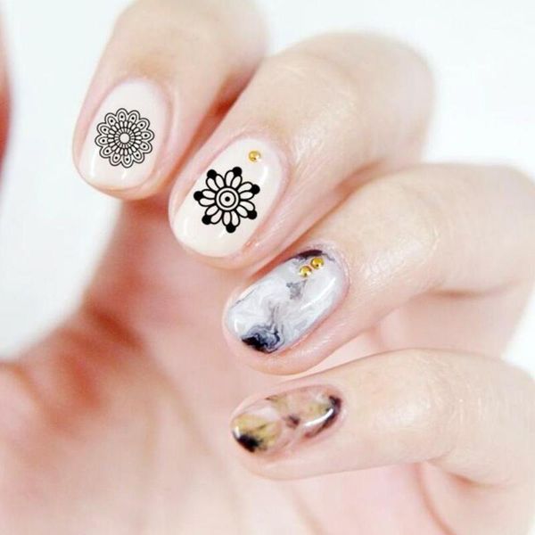 sheet jewelry flower water decal black sticker for nail pattern tattoo painting wrap paper foil manicure tip w2i91
sheet jewelry flower water decal black sticker for nail pattern tattoo painting wrap paper foil manicure tip w2i91