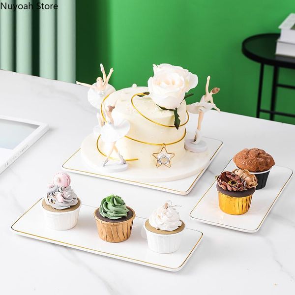 dishes & plates household ceramic white dinner plate gold edge sushi display light luxury nordic tableware service kitchen supplies
dishes & plates household ceramic white dinner plate gold edge sushi display light luxury nordic tableware service kitchen supplies