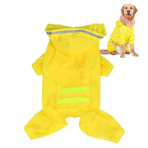 dog apparel outdoor reflective strip pet supplies easy clean waterproof clothes hooded jumpsuit wear resistant raincoat samoyed labrador
dog apparel outdoor reflective strip pet supplies easy clean waterproof clothes hooded jumpsuit wear resistant raincoat samoyed labrador