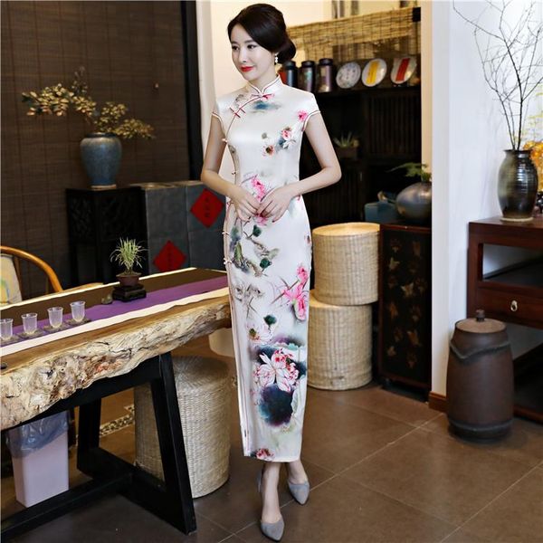chinese ladies silk satin cheongsam summer long qipao novelty evening dress vintage dragon l xl xxl 3xl ethnic clothing, Red
chinese ladies silk satin cheongsam summer long qipao novelty evening dress vintage dragon l xl xxl 3xl ethnic clothing, Red