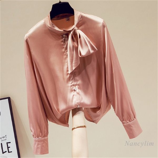 blouses scarf bow collar shirt for women spring all-matching elegant lady long sleeve office wear blusa femme, White
blouses scarf bow collar shirt for women spring all-matching elegant lady long sleeve office wear blusa femme, White