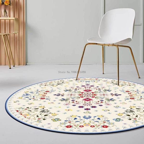 fashion simple fresh pattern beige ethnic style round living room bedroom non-slip mat carpet customization carpets
fashion simple fresh pattern beige ethnic style round living room bedroom non-slip mat carpet customization carpets