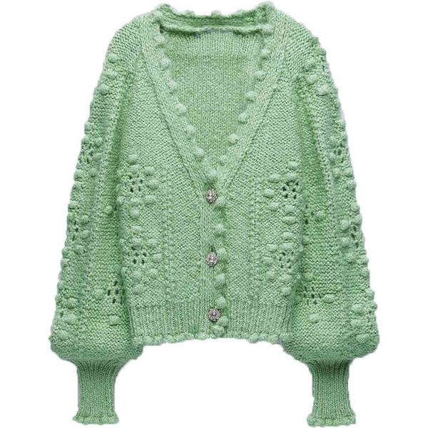 women sweet v-neck loose floral texture cardigan hollow sweater d3009 210514, White
women sweet v-neck loose floral texture cardigan hollow sweater d3009 210514, White