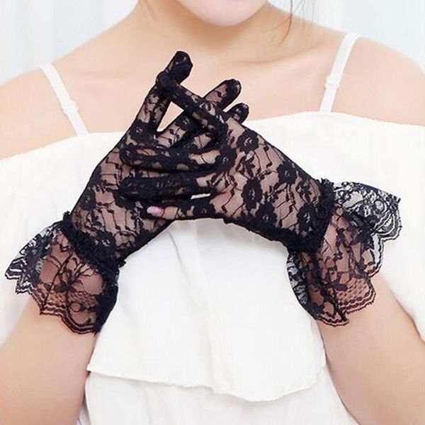 sports gloves elegant breathable women lace vintage elastic sun protection hollow-out accessories, Black
sports gloves elegant breathable women lace vintage elastic sun protection hollow-out accessories, Black