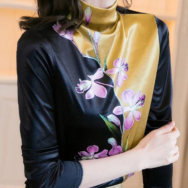 long sleeve print blouse shirt women blusas mujer de moda 2021 winter turtleneck velour clothing d715 women's blouses & shirts, White
long sleeve print blouse shirt women blusas mujer de moda 2021 winter turtleneck velour clothing d715 women's blouses & shirts, White