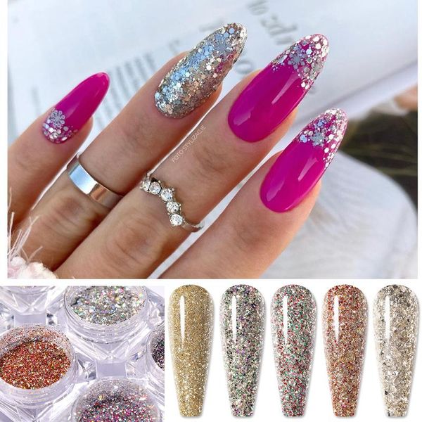 nail glitter 1box gray black white gradient shiny powder laser sparkly art chrome pigment silver diy decoration, Silver;gold
nail glitter 1box gray black white gradient shiny powder laser sparkly art chrome pigment silver diy decoration, Silver;gold